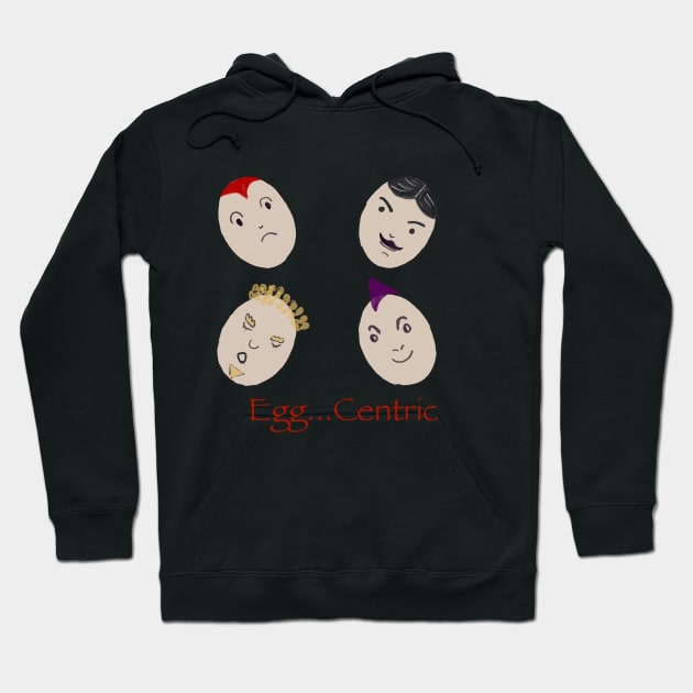 Egg Centric Hoodie by Naturalart